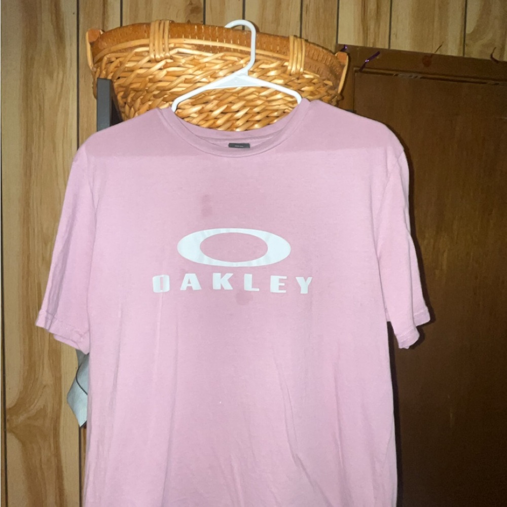 Oakley Men's Pink T-Shirt